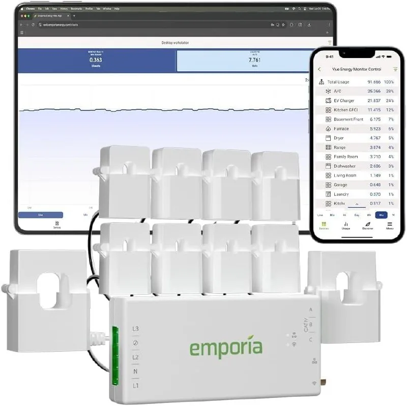 Emporia Vue 3 Home Energy Monitor
